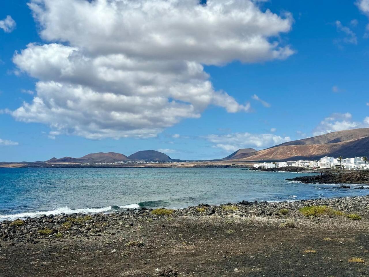 Gran Terraza 1 Minuto De Las Piscinas Naturales Punta Mujeres Buitenkant foto