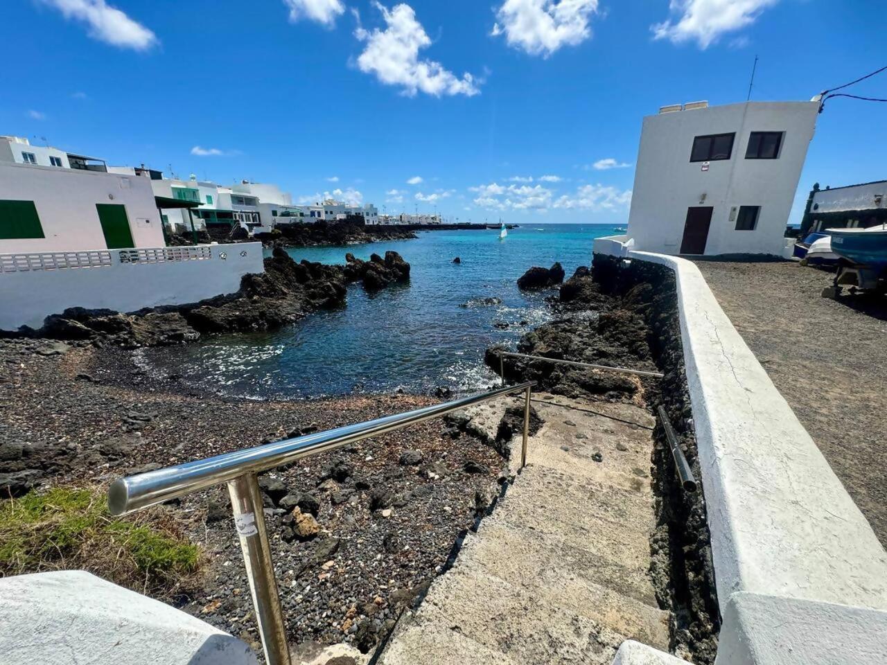 Gran Terraza 1 Minuto De Las Piscinas Naturales Punta Mujeres Buitenkant foto