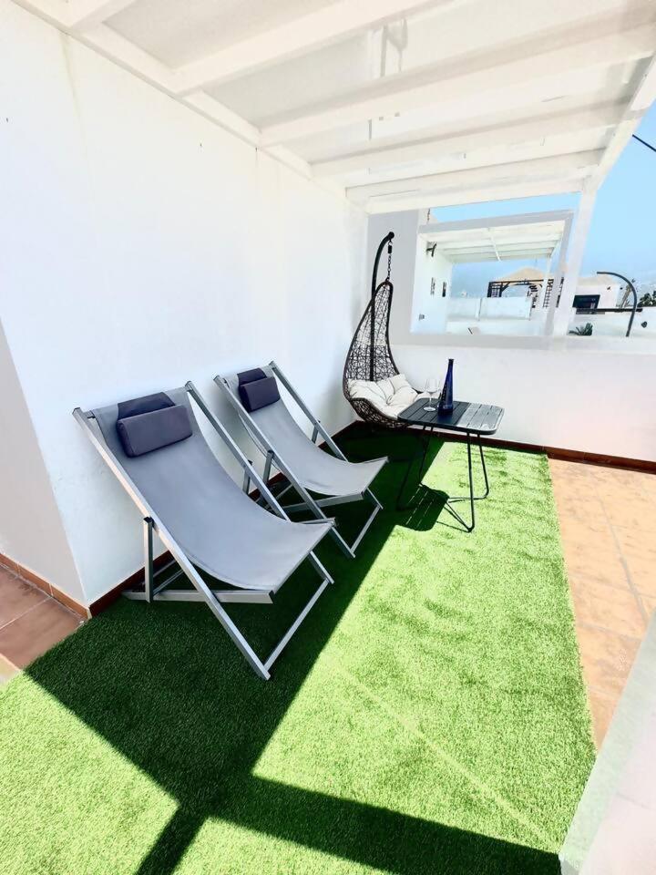 Gran Terraza 1 Minuto De Las Piscinas Naturales Punta Mujeres Buitenkant foto